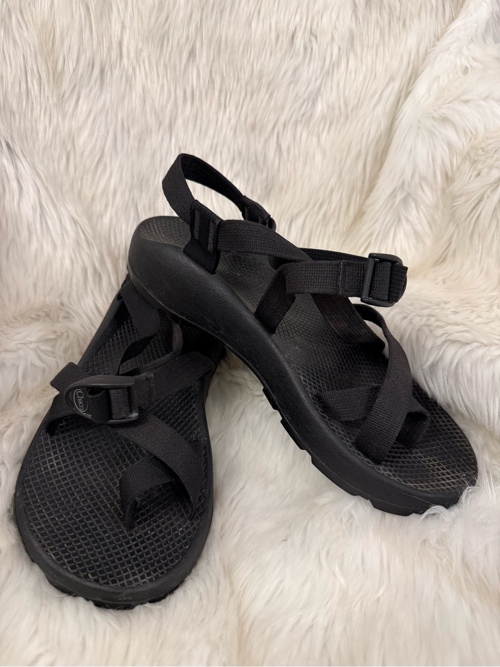 Chaco 2 Cloud 2 Black Adjustable Sport Sandal Classic Adjustable Men Size 10